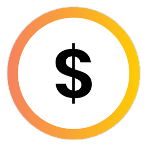 Icon of young person in an org chart